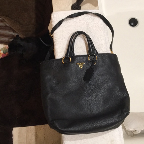 Prada Handbags - Large exquisite Leather Prada bag